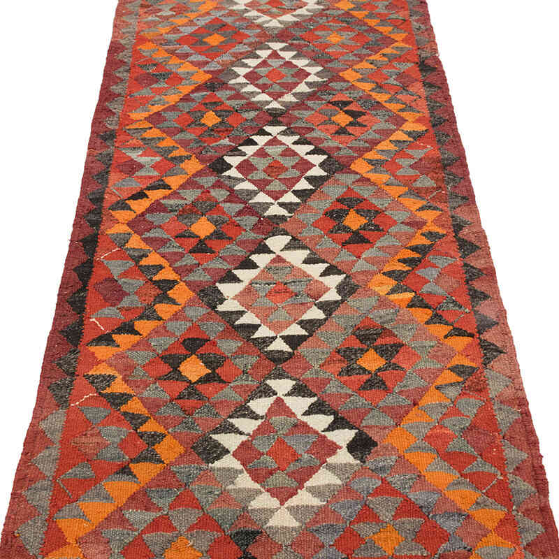 Vintage Anadolu Kilim Yolluk - 83 cm x 320 cm - K0077095
