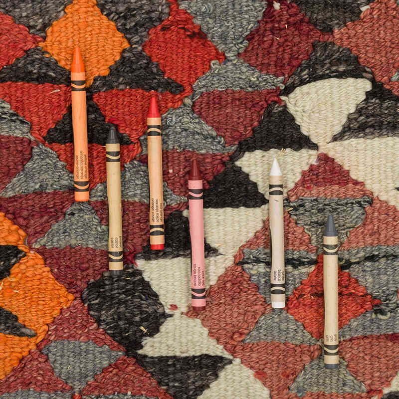 Vintage Anadolu Kilim Yolluk - 83 cm x 320 cm - K0077095