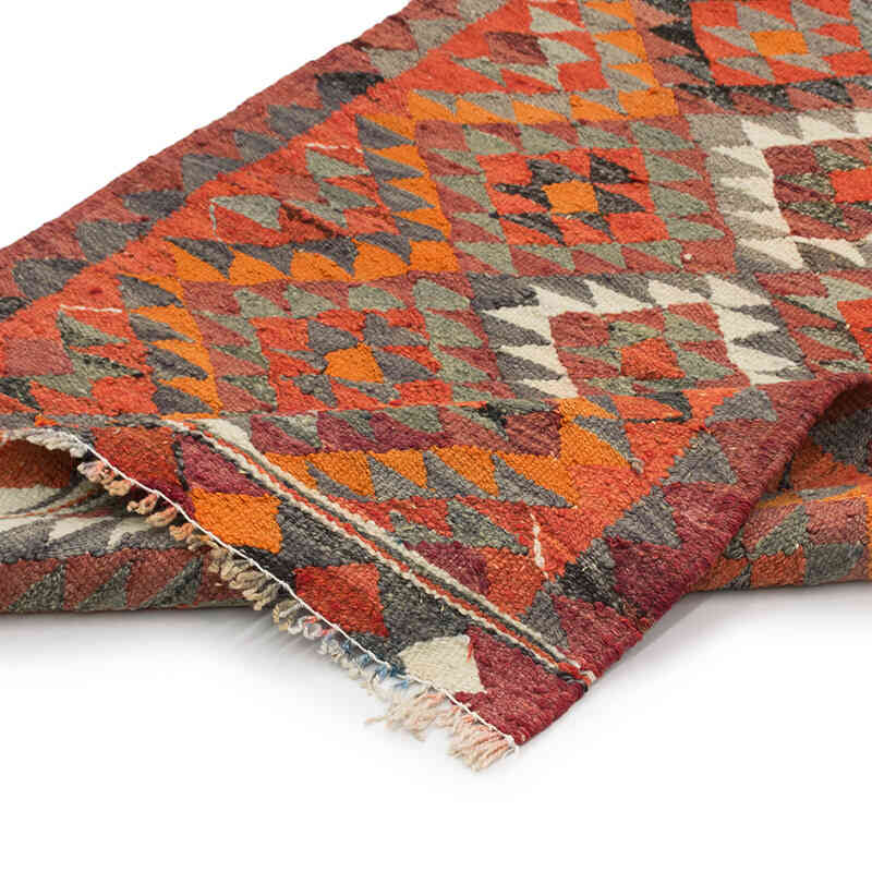 Vintage Anadolu Kilim Yolluk - 83 cm x 320 cm - K0077095