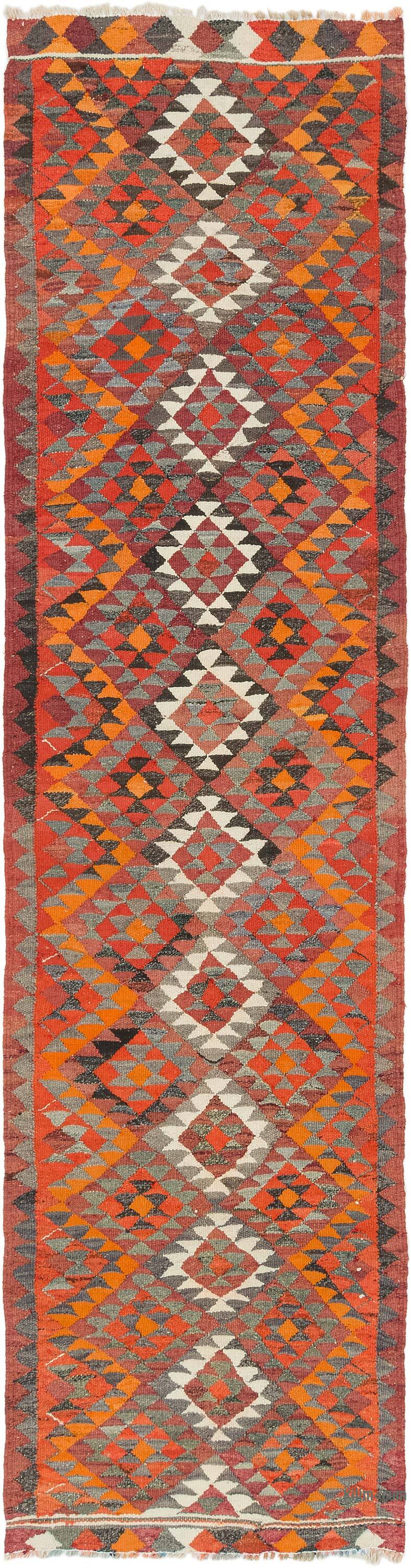 Vintage Anadolu Kilim Yolluk - 83 cm x 320 cm - K0077095