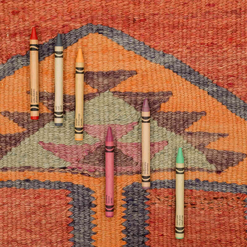 Vintage Anadolu Kilim Yolluk - 100 cm x 356 cm - K0077096