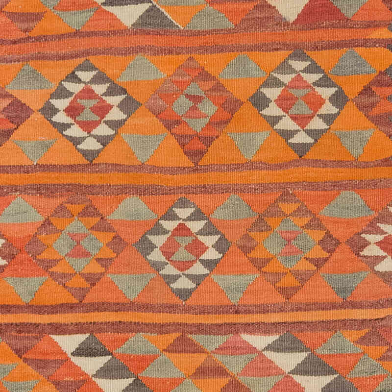 Alfombra Kilim Tribal Vintage - 85 cm x 260 cm - K0077101