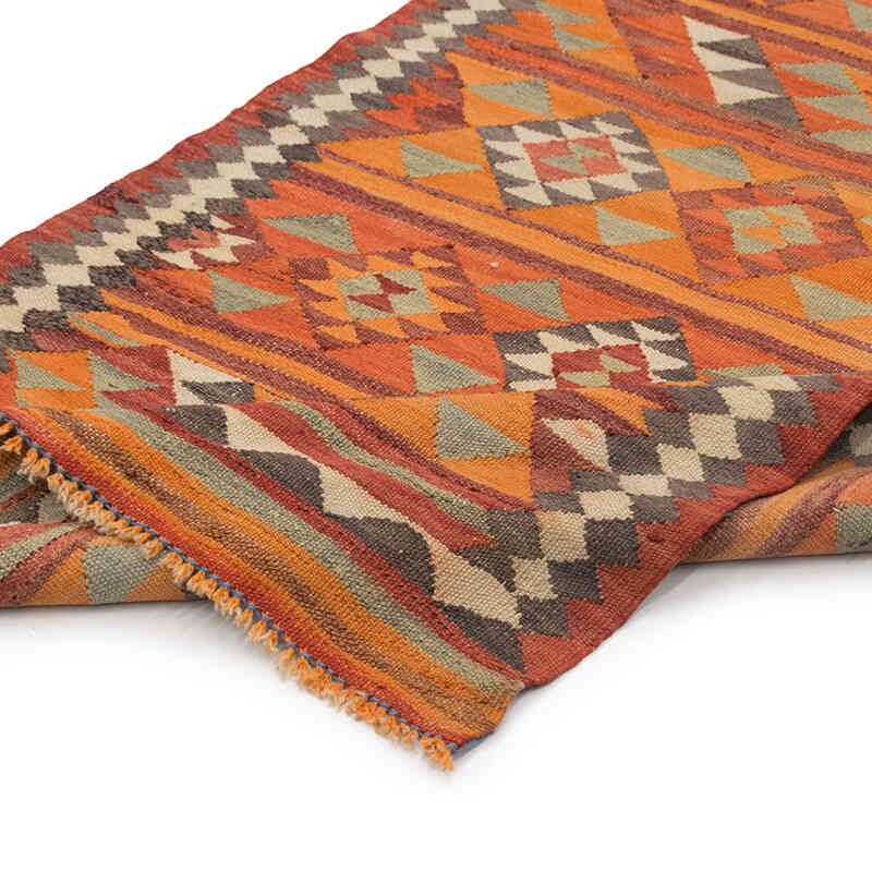 Alfombra Kilim Tribal Vintage - 85 cm x 260 cm - K0077101
