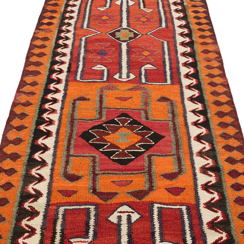 Alfombra Kilim Tribal Vintage - 100 cm x 318 cm - K0077102