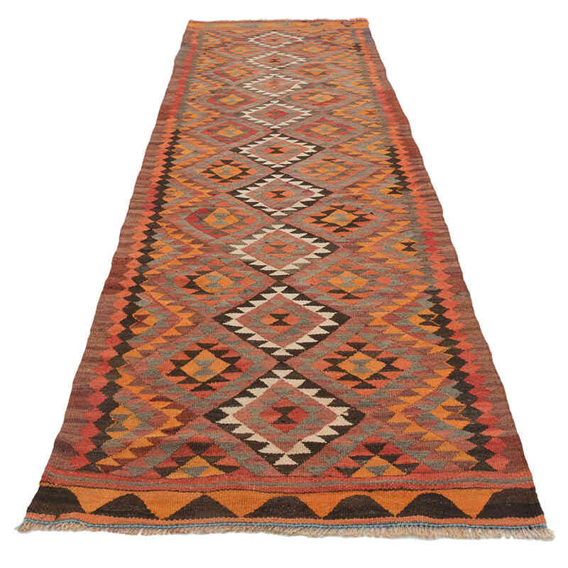 Alfombra Kilim Tribal Vintage - 86 cm x 320 cm - K0077105