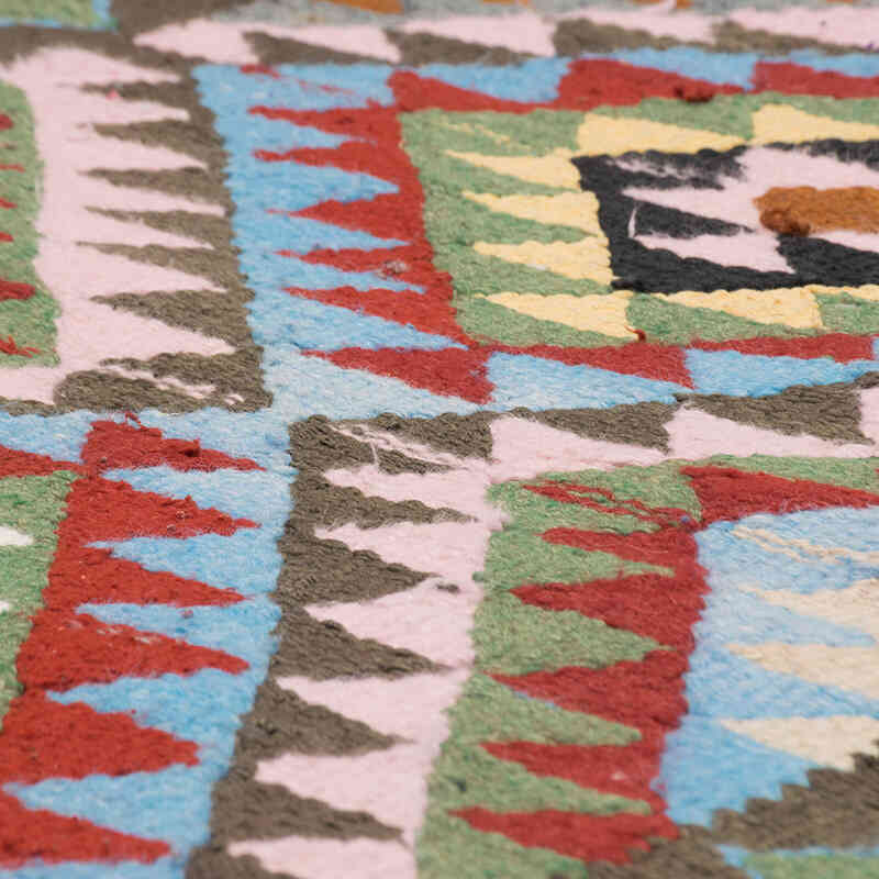 Vintage Anadolu Kilim Yolluk - 93 cm x 309 cm - K0077109