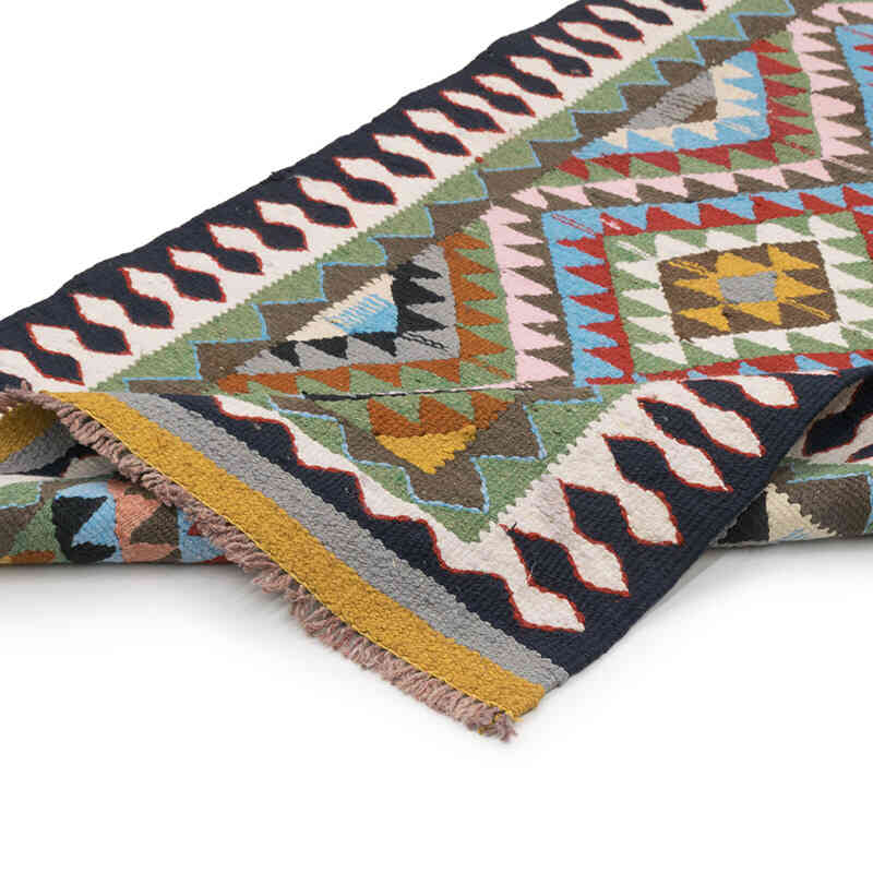 Vintage Anadolu Kilim Yolluk - 93 cm x 309 cm - K0077109