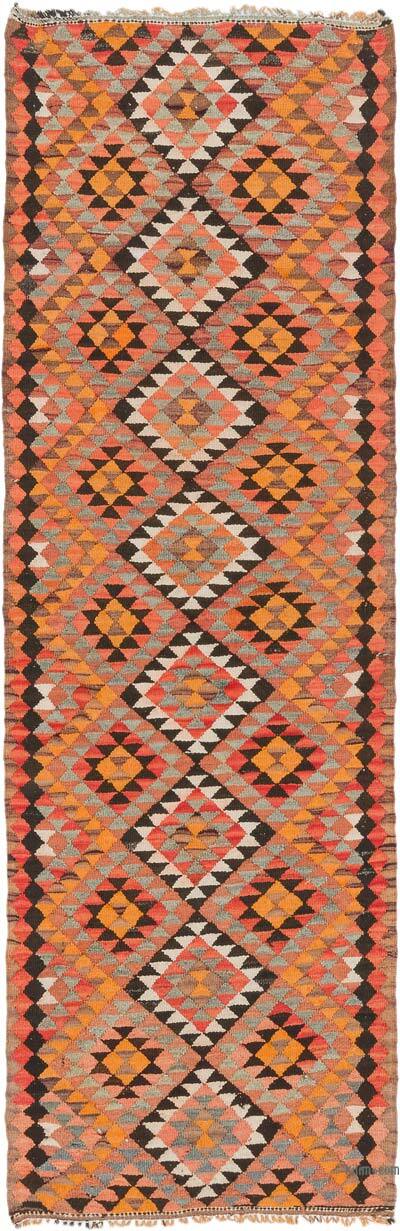 Alfombra Kilim Tribal Vintage - 96 cm x 296 cm