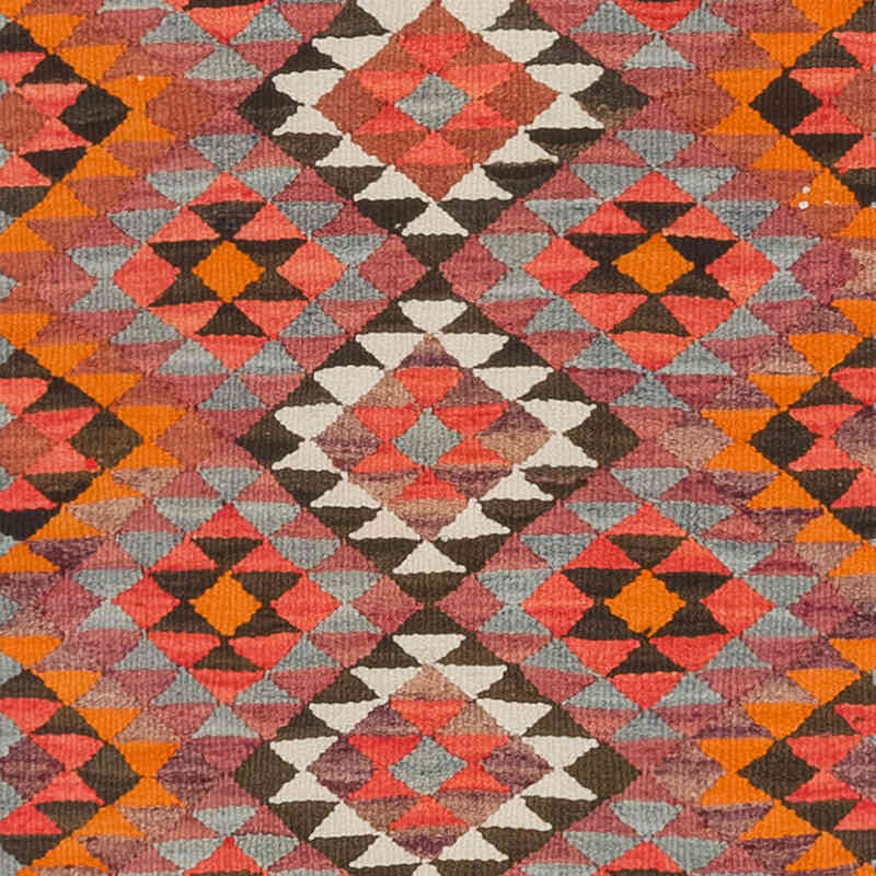Vintage Tribal Kilim Runner - 2' 11" x 10' 11" (35" x 131") - K0077115