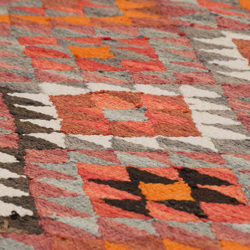 Vintage Tribal Kilim Runner - 2' 11" x 10' 11" (35" x 131") - K0077115