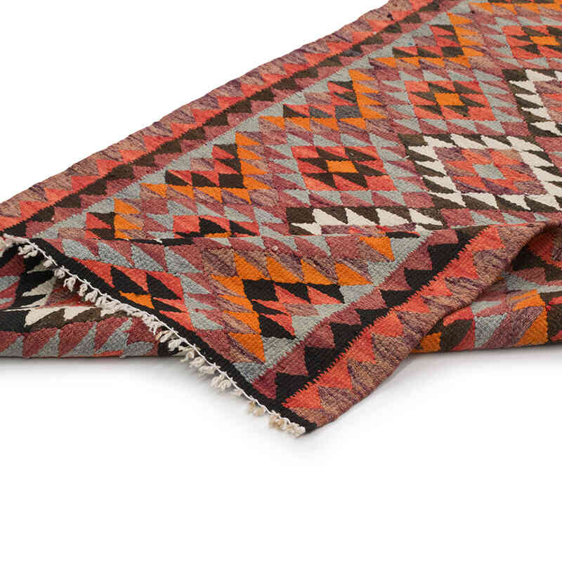 Vintage Tribal Kilim Runner - 2' 11" x 10' 11" (35" x 131") - K0077115