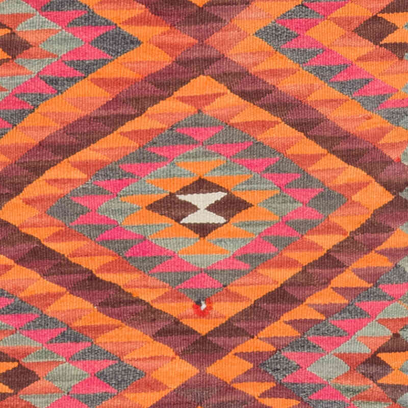 Alfombra Kilim Tribal Vintage - 85 cm x 341 cm - K0077116