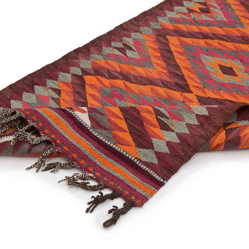 Alfombra Kilim Tribal Vintage - 85 cm x 341 cm - K0077116