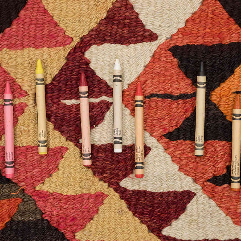 Vintage Anadolu Kilim Yolluk - 97 cm x 273 cm - K0077118