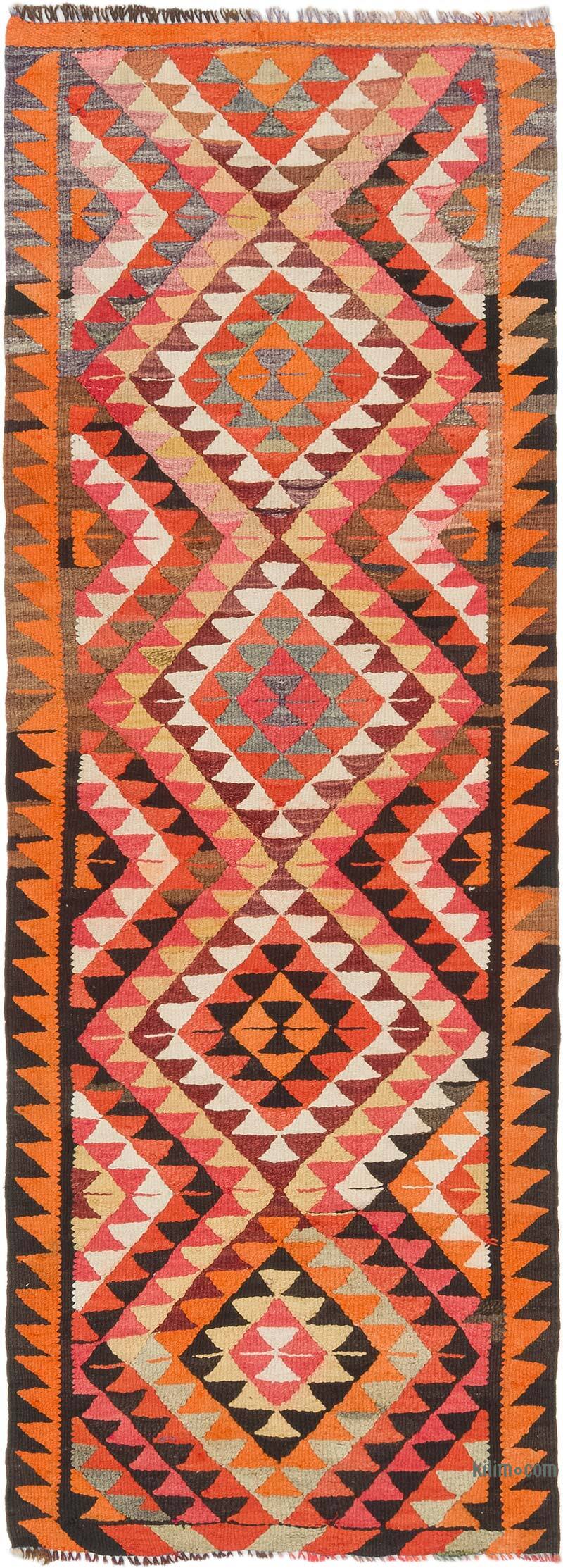 Vintage Anadolu Kilim Yolluk - 97 cm x 273 cm - K0077118
