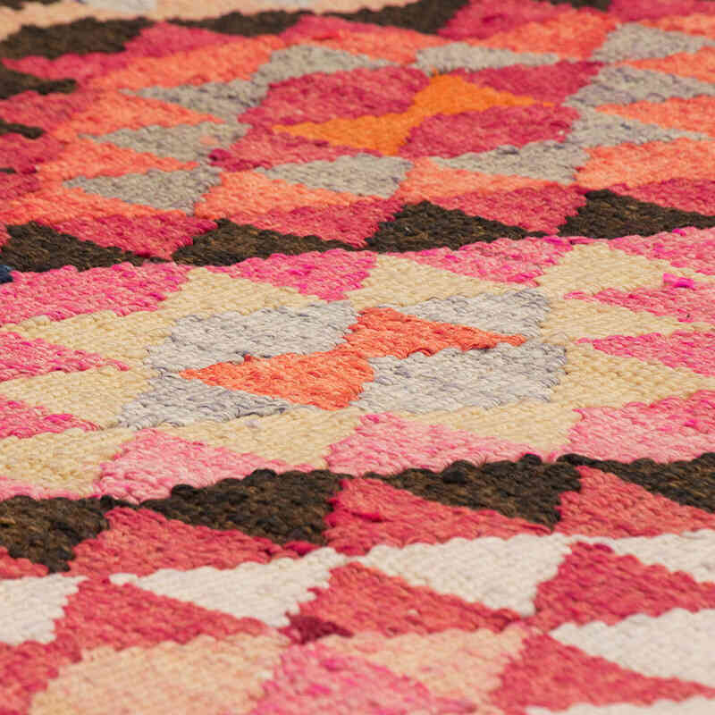 Vintage Anadolu Kilim Yolluk - 97 cm x 342 cm - K0077122