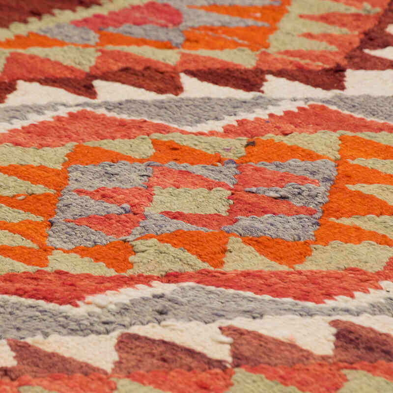 Alfombra Kilim Tribal Vintage - 100 cm x 354 cm - K0077127