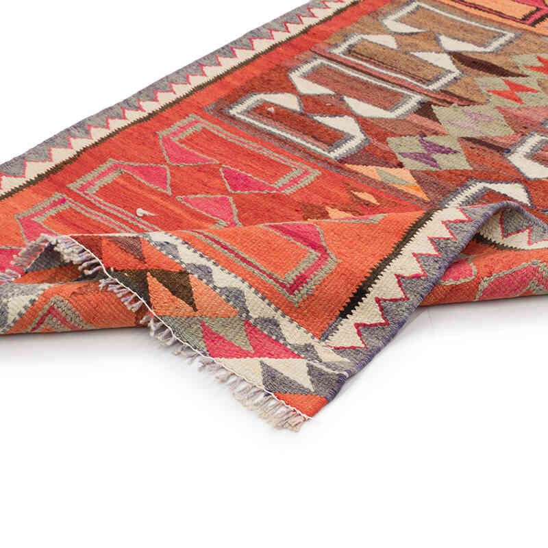 Vintage Anadolu Kilim Yolluk - 100 cm x 301 cm - K0077133