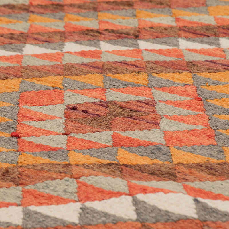 Vintage Tribal Kilim Runner - 2' 11" x 10' 2" (35" x 122") - K0077134