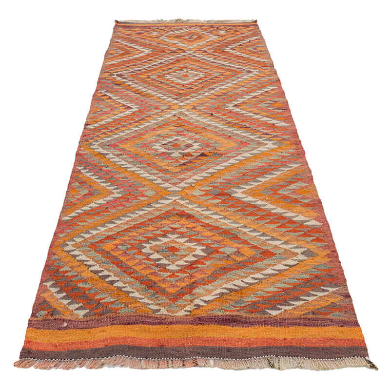 Alfombra Kilim Tribal Vintage - 86 cm x 246 cm - K0077142