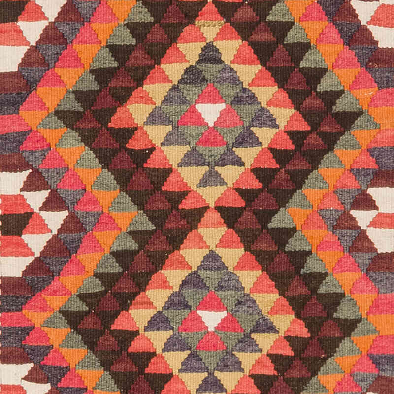 Alfombra Kilim Tribal Vintage - 88 cm x 363 cm - K0077143