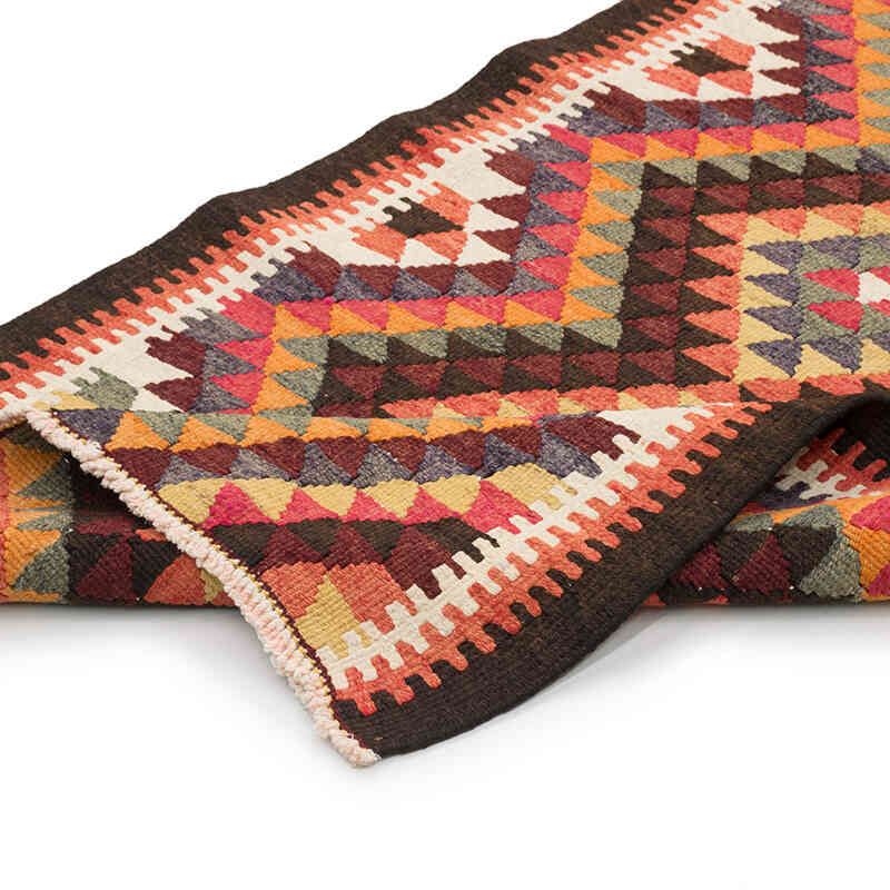Alfombra Kilim Tribal Vintage - 88 cm x 363 cm - K0077143