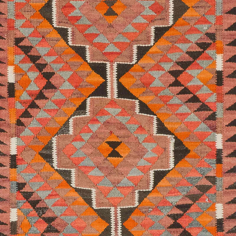 Vintage Anadolu Kilim Yolluk - 97 cm x 328 cm - K0077144