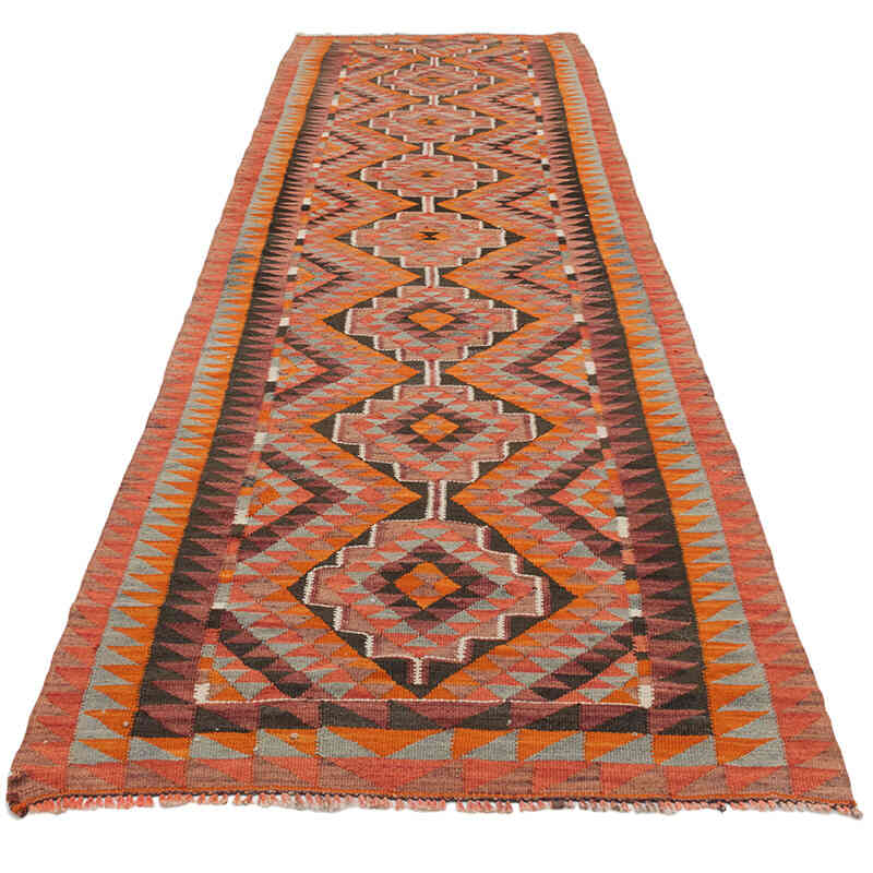 Vintage Anadolu Kilim Yolluk - 97 cm x 328 cm - K0077144