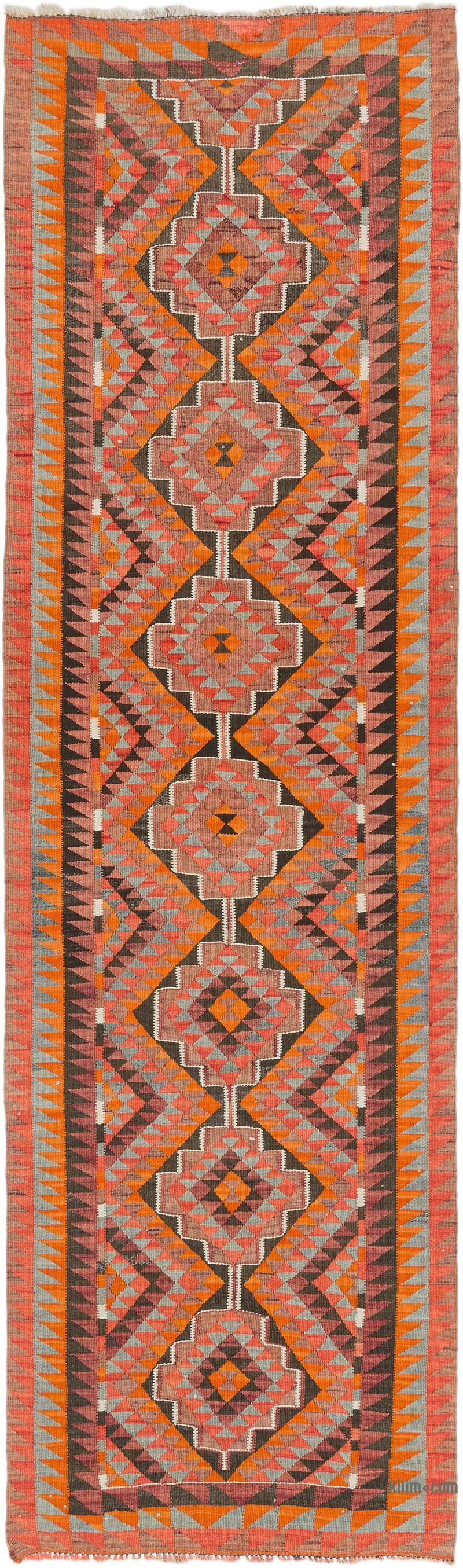 Vintage Anadolu Kilim Yolluk - 97 cm x 328 cm - K0077144