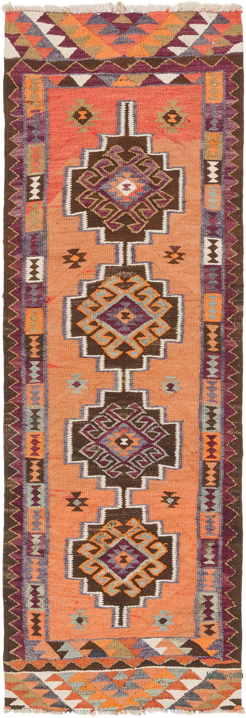 Vintage Anadolu Kilim Yolluk - 91 cm x 266 cm - K0077145