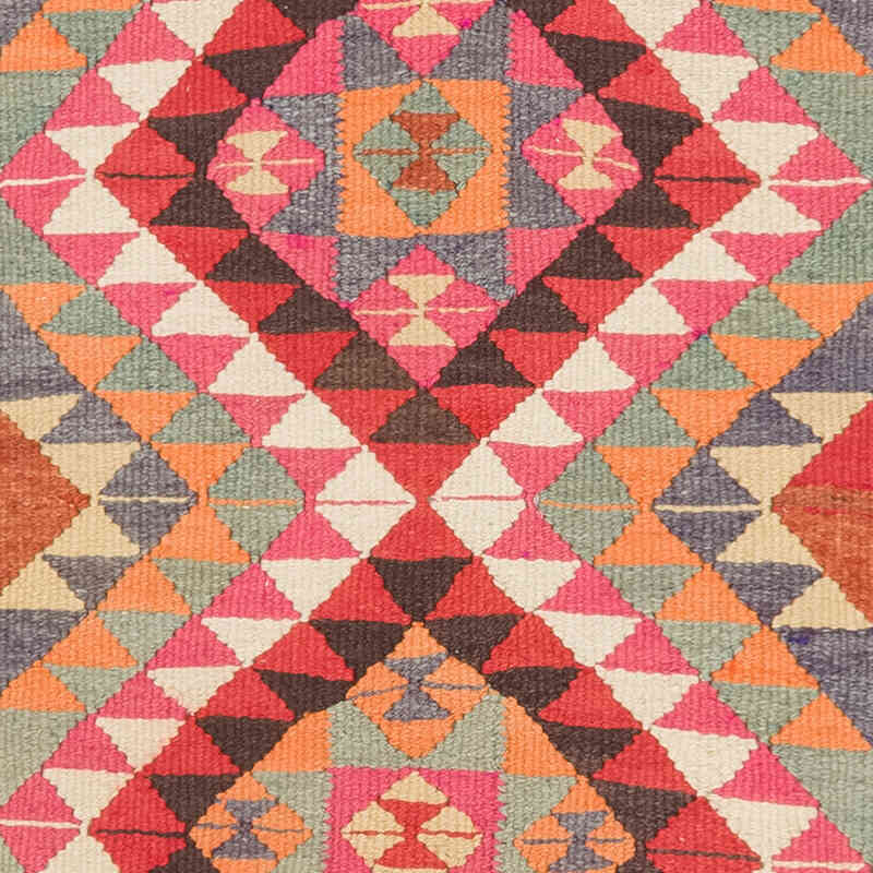 Vintage Anadolu Kilim Yolluk - 87 cm x 339 cm - K0077150