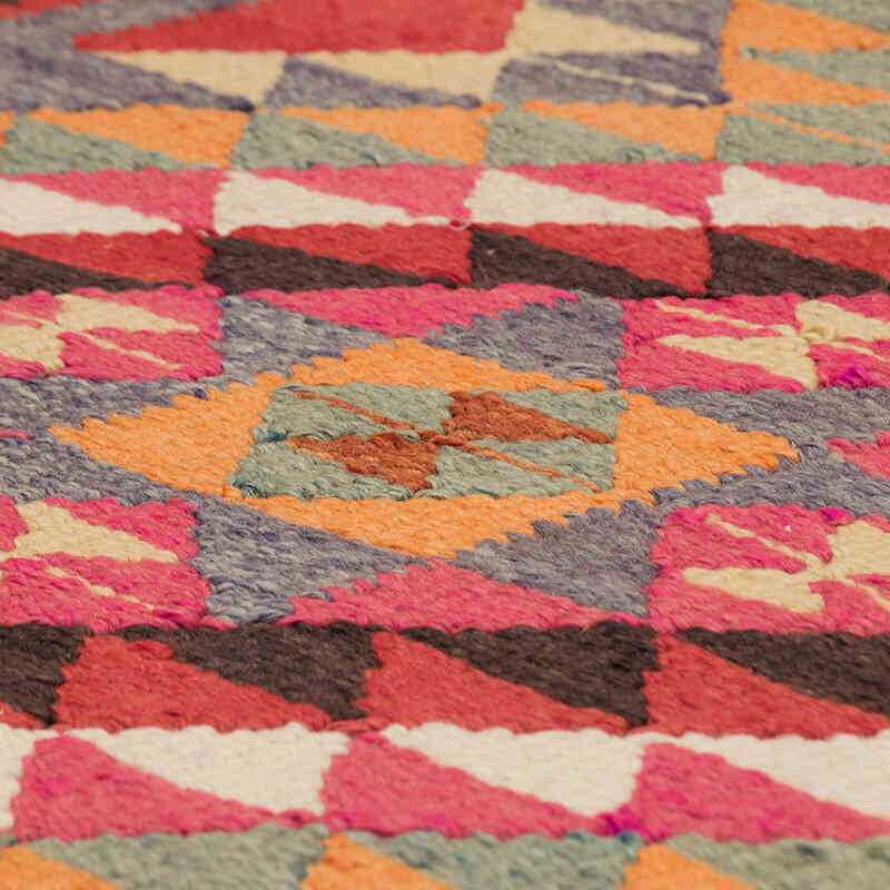 Vintage Anadolu Kilim Yolluk - 87 cm x 339 cm - K0077150
