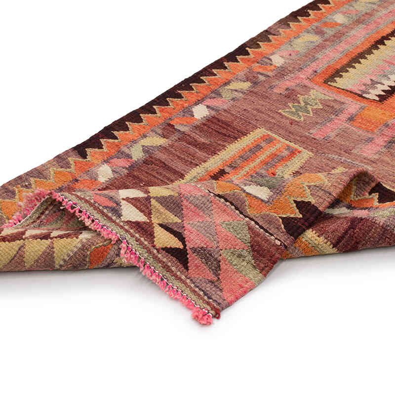 Alfombra Kilim Tribal Vintage - 89 cm x 310 cm - K0077151