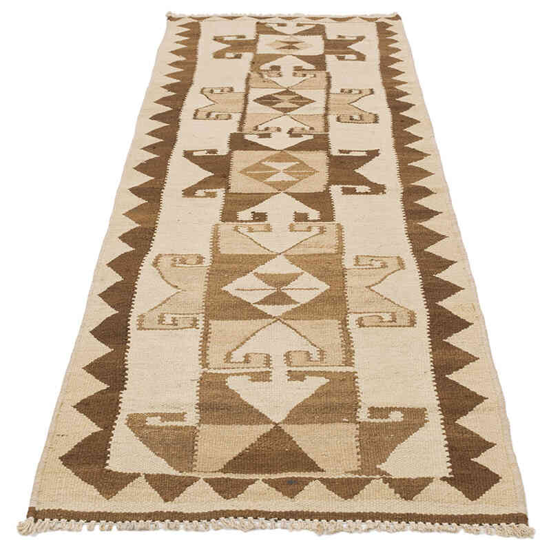 Vintage Tribal Kilim Runner - 2' 7" x 7' 10" (31" x 94") - K0077152