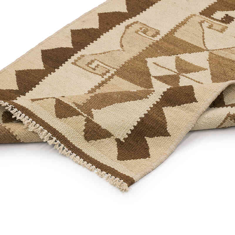 Vintage Tribal Kilim Runner - 2' 7" x 7' 10" (31" x 94") - K0077152