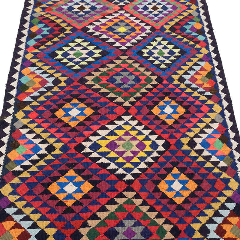 Vintage Anadolu Kilim Yolluk - 85 cm x 285 cm - K0077160