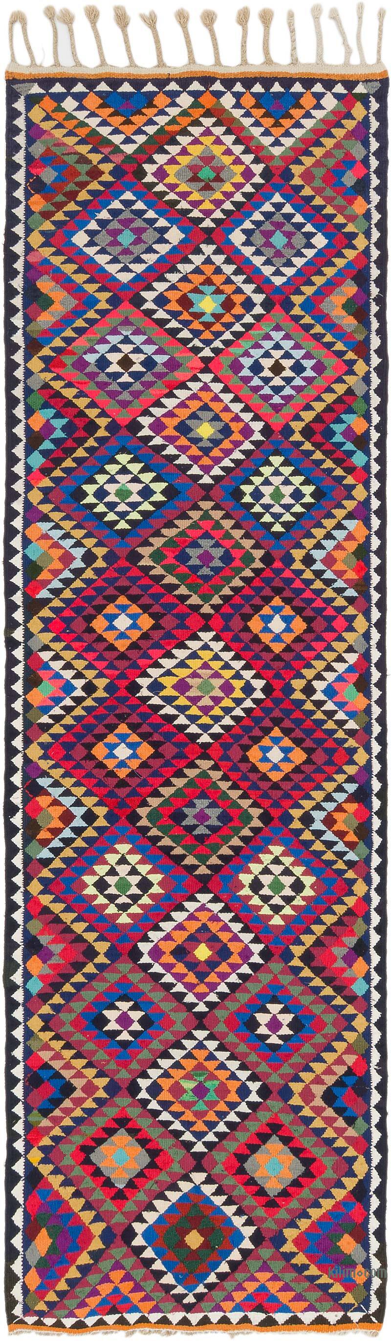 Vintage Anadolu Kilim Yolluk - 85 cm x 285 cm - K0077160
