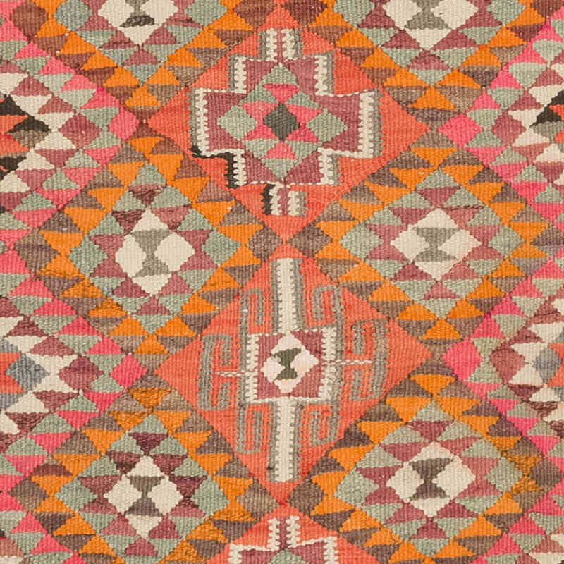 Vintage Anadolu Kilim Yolluk - 78 cm x 290 cm - K0077162
