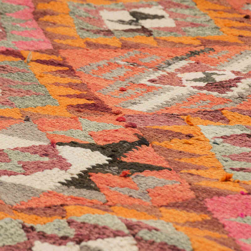 Vintage Anadolu Kilim Yolluk - 78 cm x 290 cm - K0077162