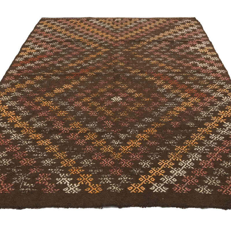 Vintage Anatolian Jijim Rug - 4' 10" x 8' 10" (58" x 106") - K0077169