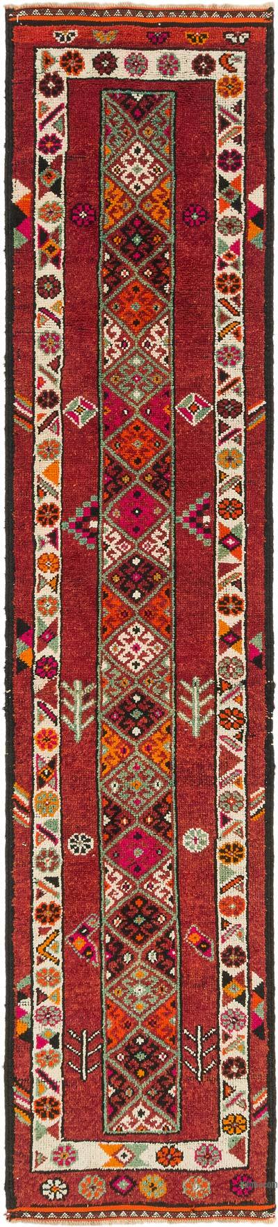 Vintage Anadolu Yolluk - 90 cm x 405 cm