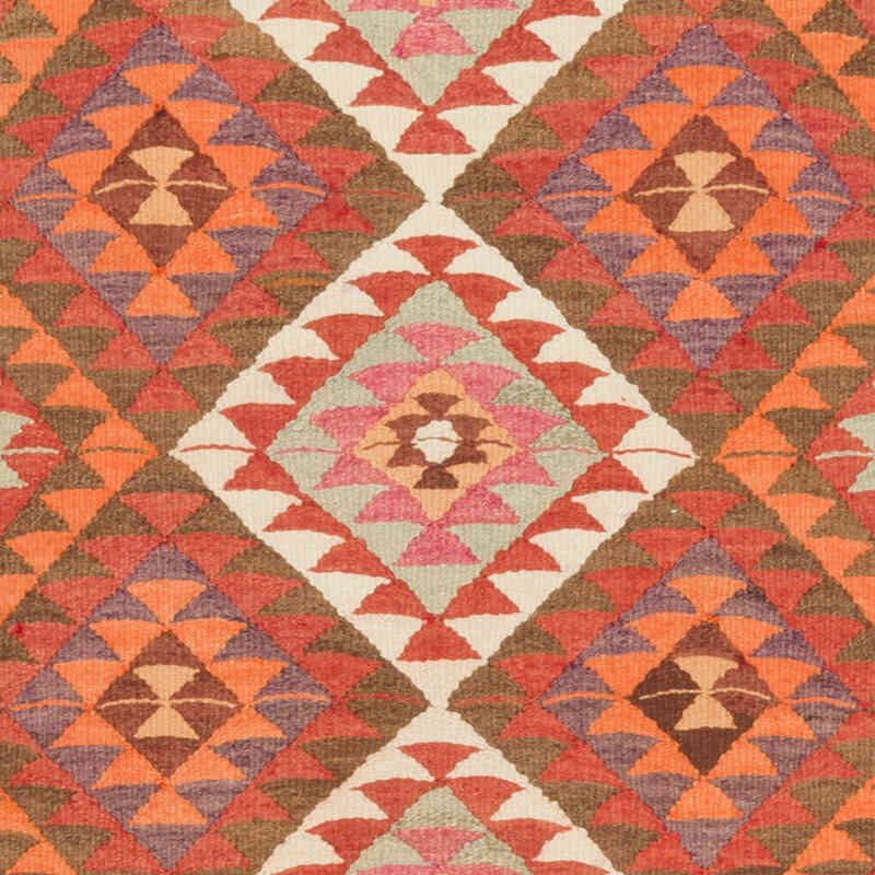 Alfombra Kilim Tribal Vintage - 107 cm x 305 cm - K0077173