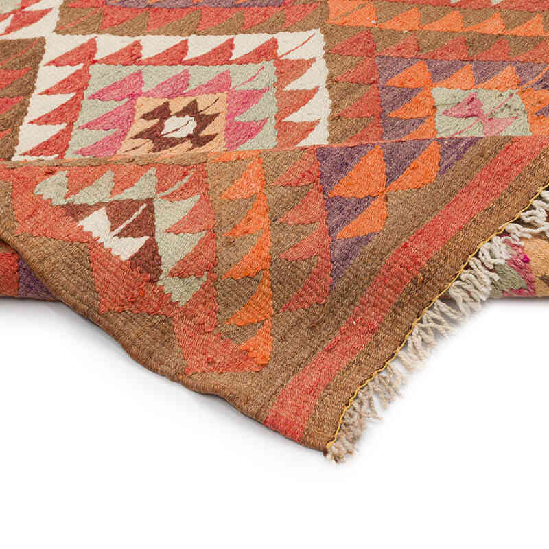 Alfombra Kilim Tribal Vintage - 107 cm x 305 cm - K0077173