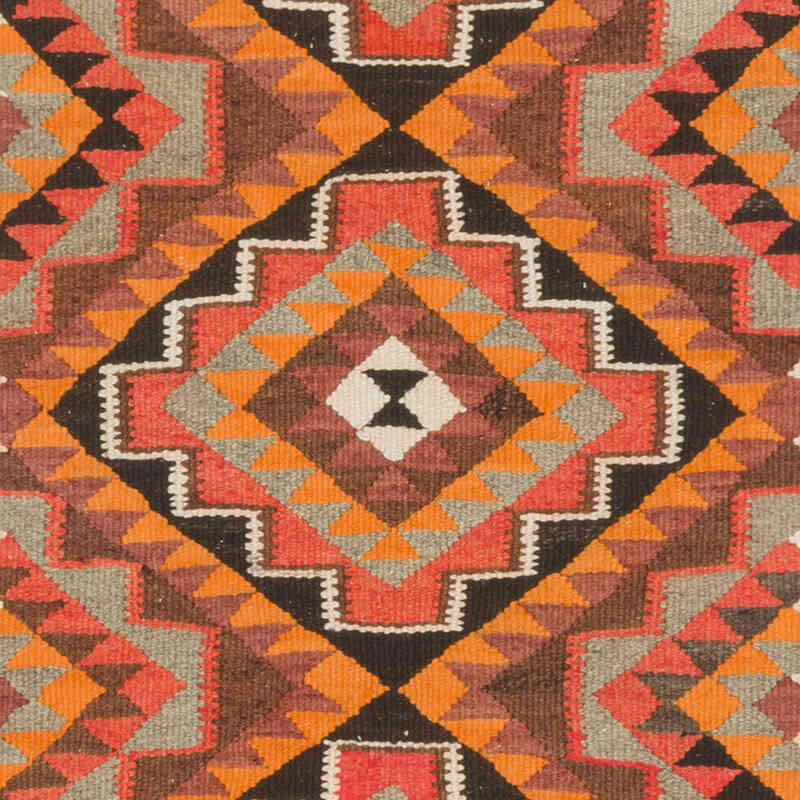 Alfombra Kilim Tribal Vintage - 100 cm x 303 cm - K0077174