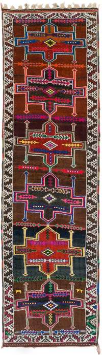 Vintage Anadolu Yolluk - 111 cm x 385 cm