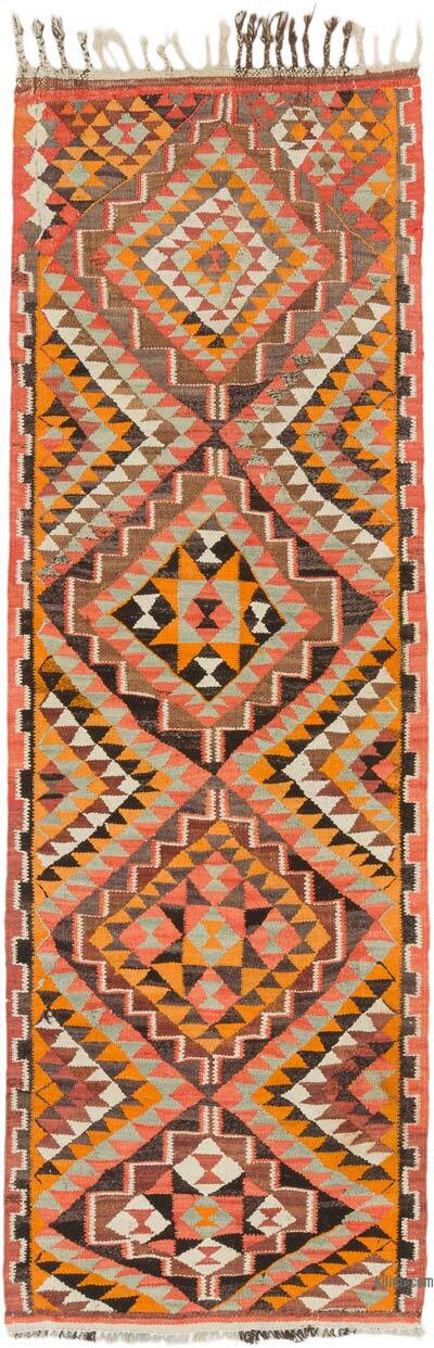 Vintage Anadolu Kilim Yolluk - 84 cm x 250 cm