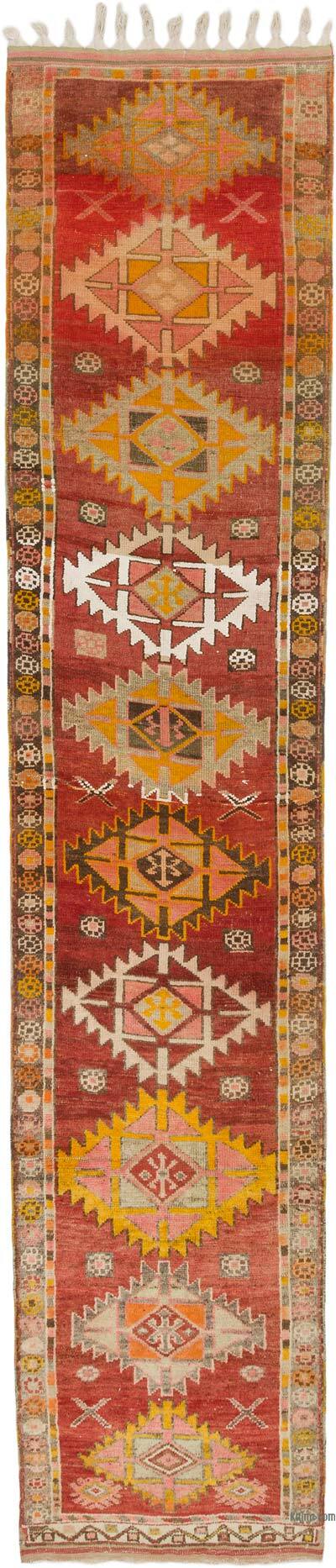 Vintage Anadolu Yolluk - 96 cm x 440 cm