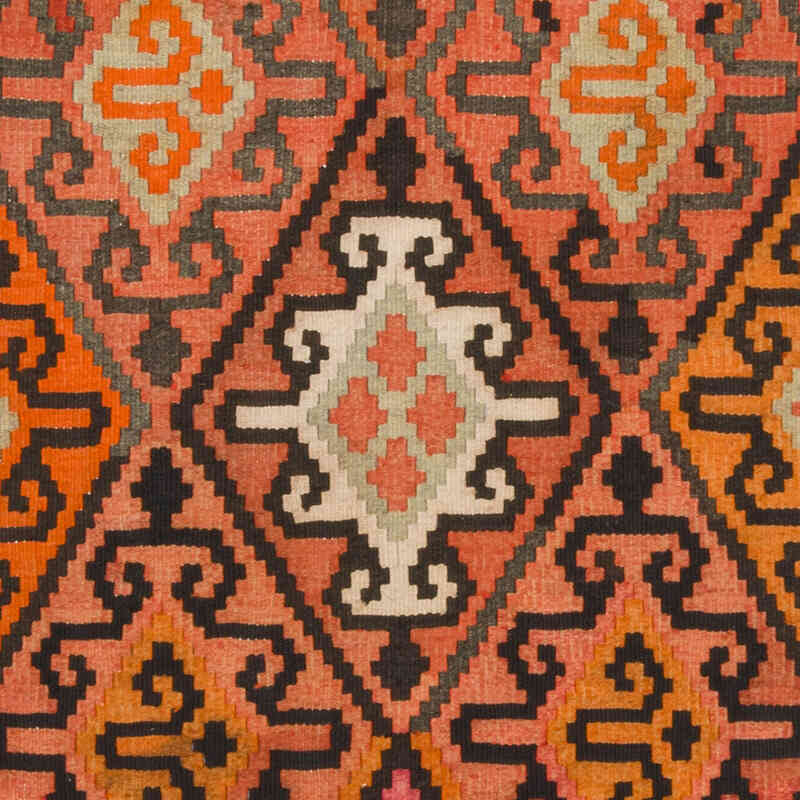 Vintage Tribal Kilim Runner - 2' 11" x 11' 4" (35" x 136") - K0077188