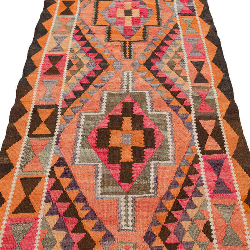 Alfombra Kilim Tribal Vintage - 95 cm x 300 cm - K0077189