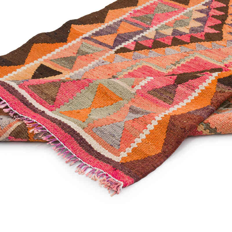 Alfombra Kilim Tribal Vintage - 95 cm x 300 cm - K0077189